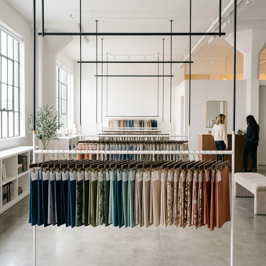 Treateks Showroom Kumaş Kartelaları